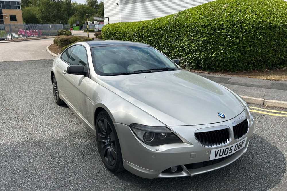 2005 BMW 630i Coupe